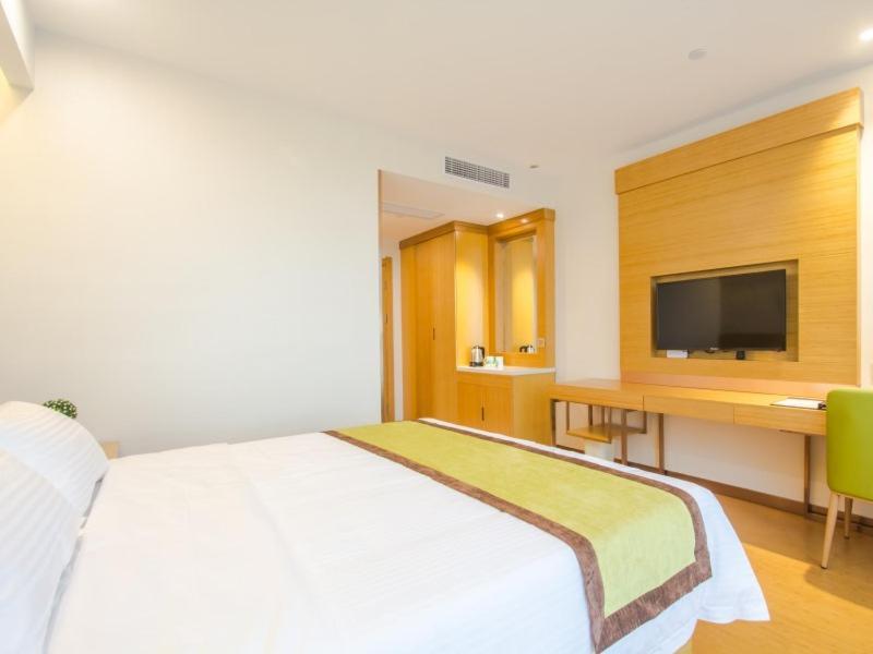 Greentree Inn Wuxi Huishan District Yangshan Town Jiayang Life Plaza Business Hotel Jiaxing Exterior foto